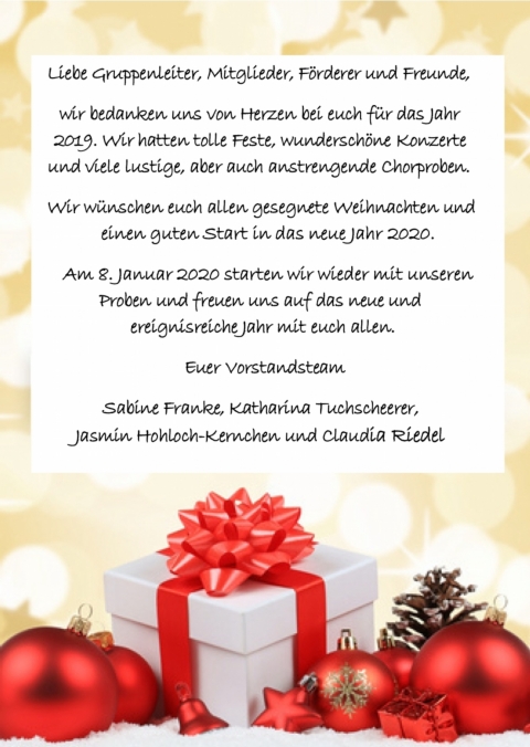 Weihnachtsgruß