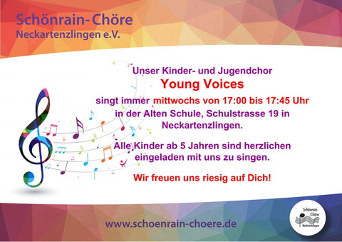 Anzeige Young Voices final