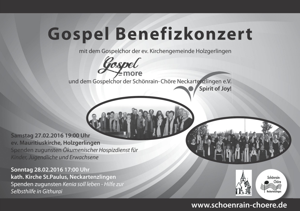 Gospel Benefiz 2016 sw