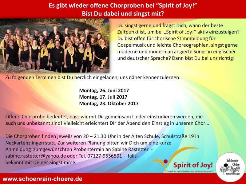 2017 Offene Chorproben SoJ 2